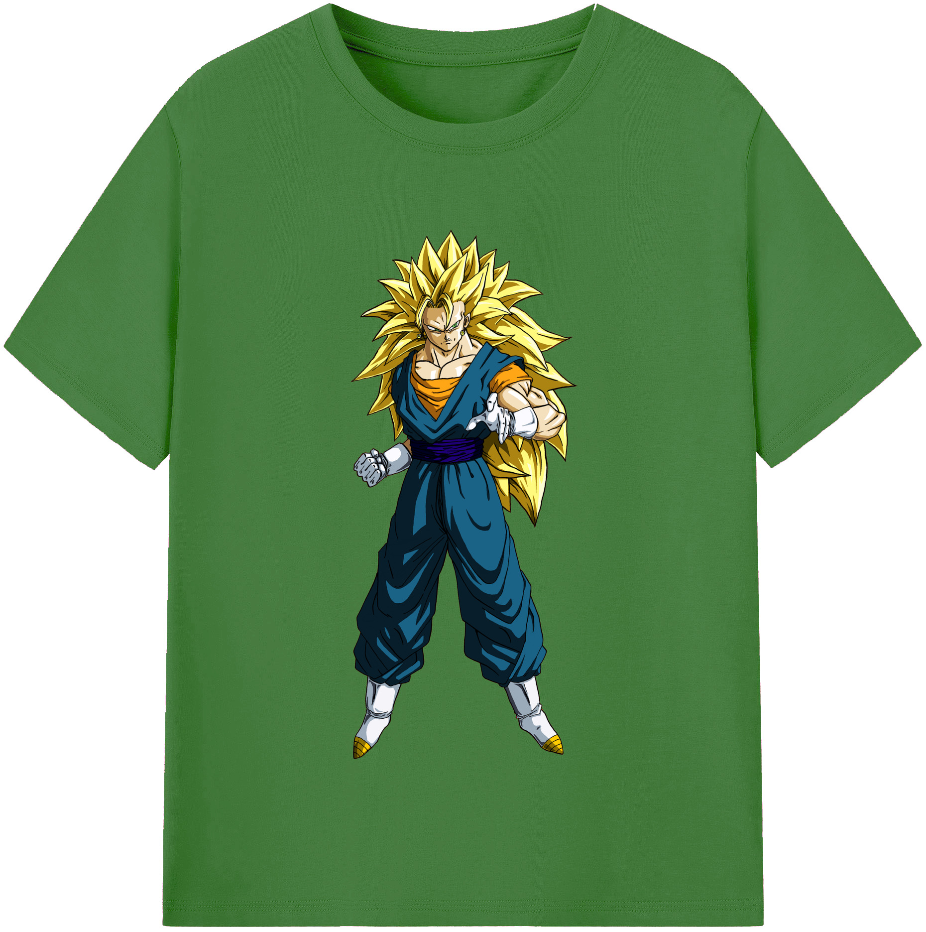 （画像用） ドラゴンボール ベジット DRAGON BALL Vegetto レディースカジュアルプリントTシャツ（綿100％）